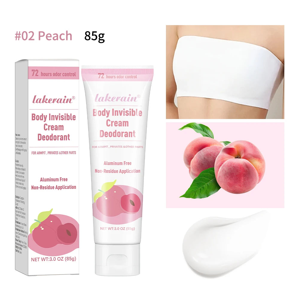 Lakerain Fruit Deodorant Cream – Blueberry & Strawberry, 85g
