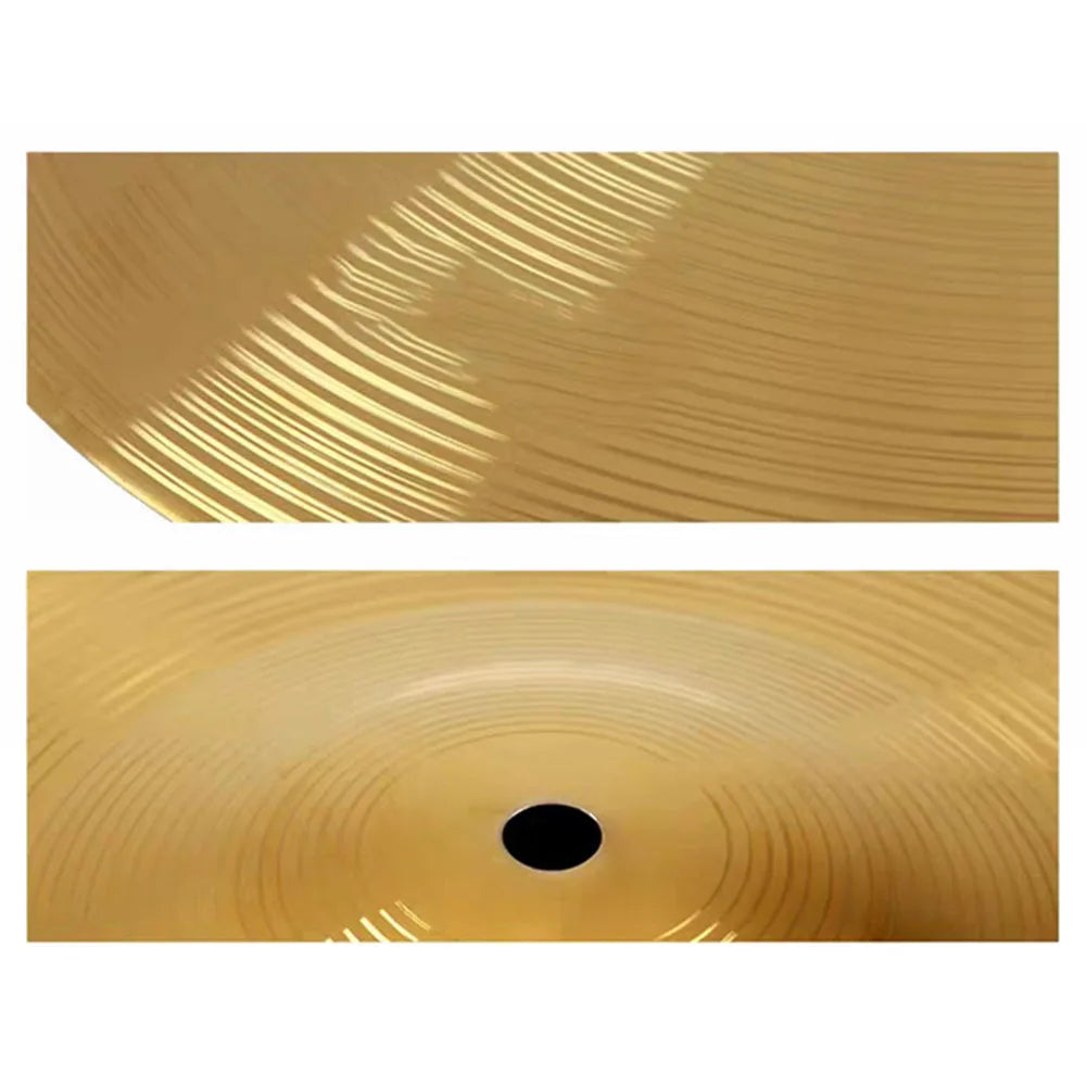 6Inch Drum Brass Cymbals Percussion Splash Crash Hi-Hat Cymbal Jazz Drum Musical Instrument Accessories Oasis Select