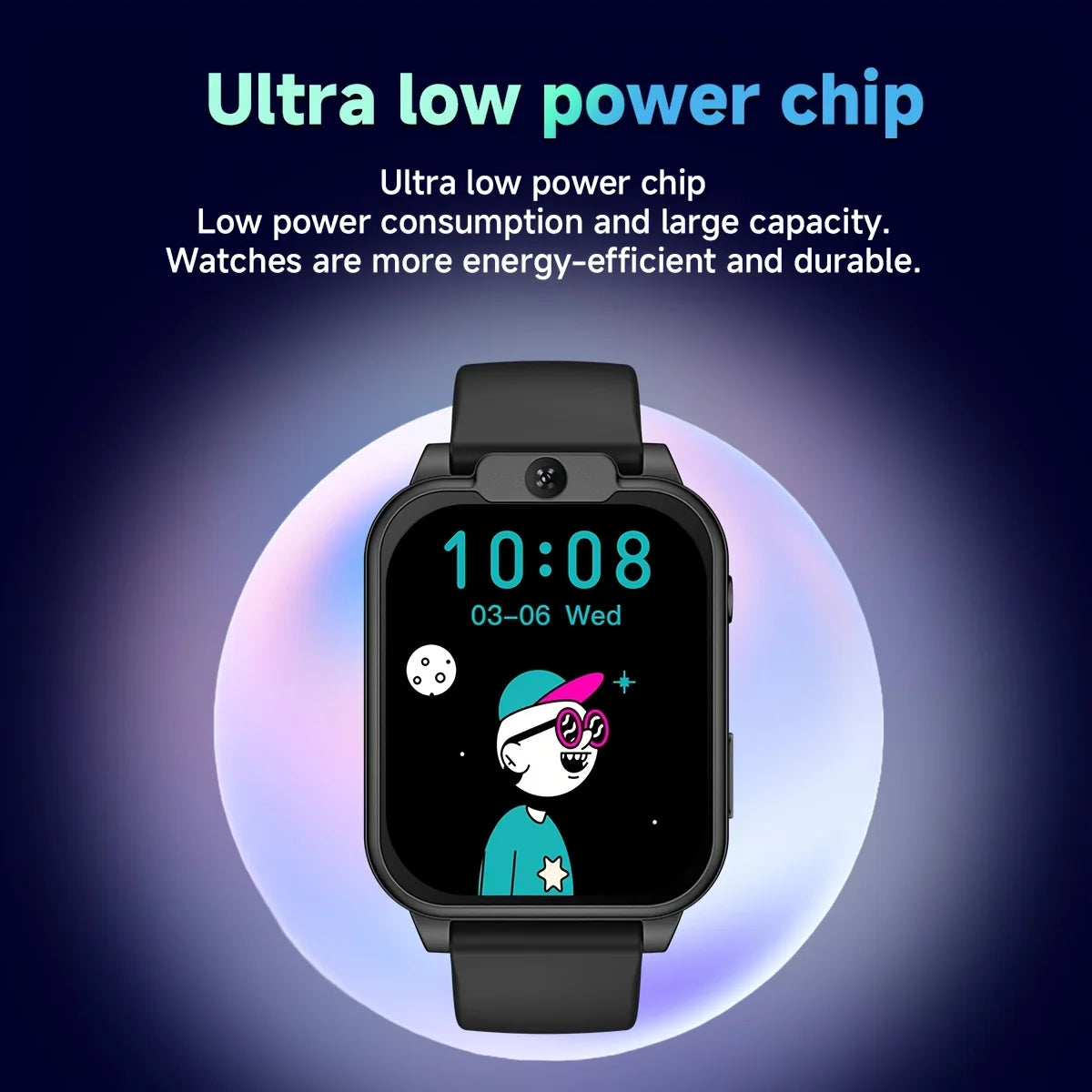 ERUN Kids Smart Watch – Camera, Flashlight & Color Screen