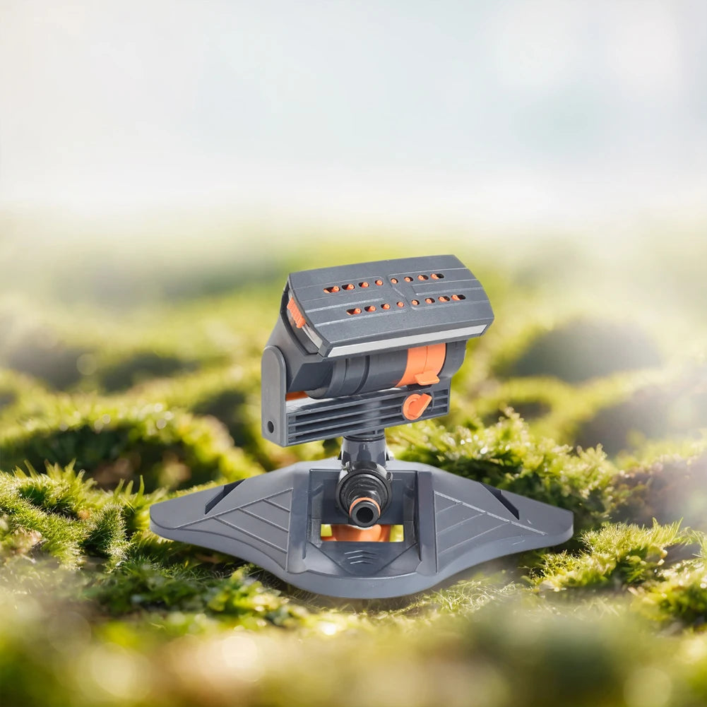 Mini Oscillating Lawn Sprinkler – 16-Nozzle Wide Coverage Lawn Sprinkler Oasis Select