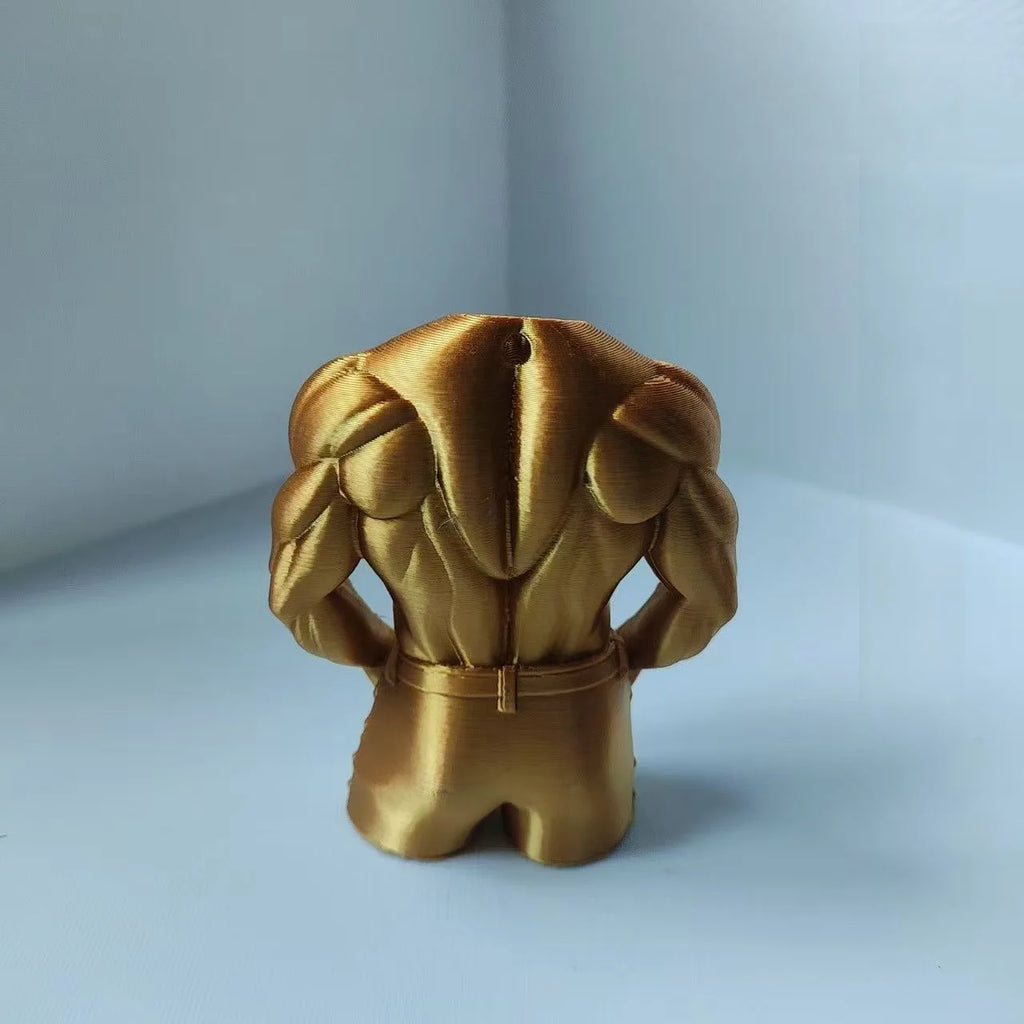 Cool Fitness Muscular Male Ornament 3DPrinted Home Desktop Ornament Diy Pendant Car Home Office Decor Gift Cute Trendy Accessors Oasis Select