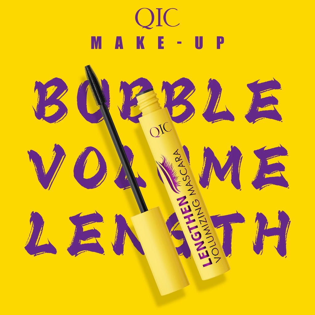 QIC 4D Fiber Mascara – Thickening, Lengthening & Waterproof