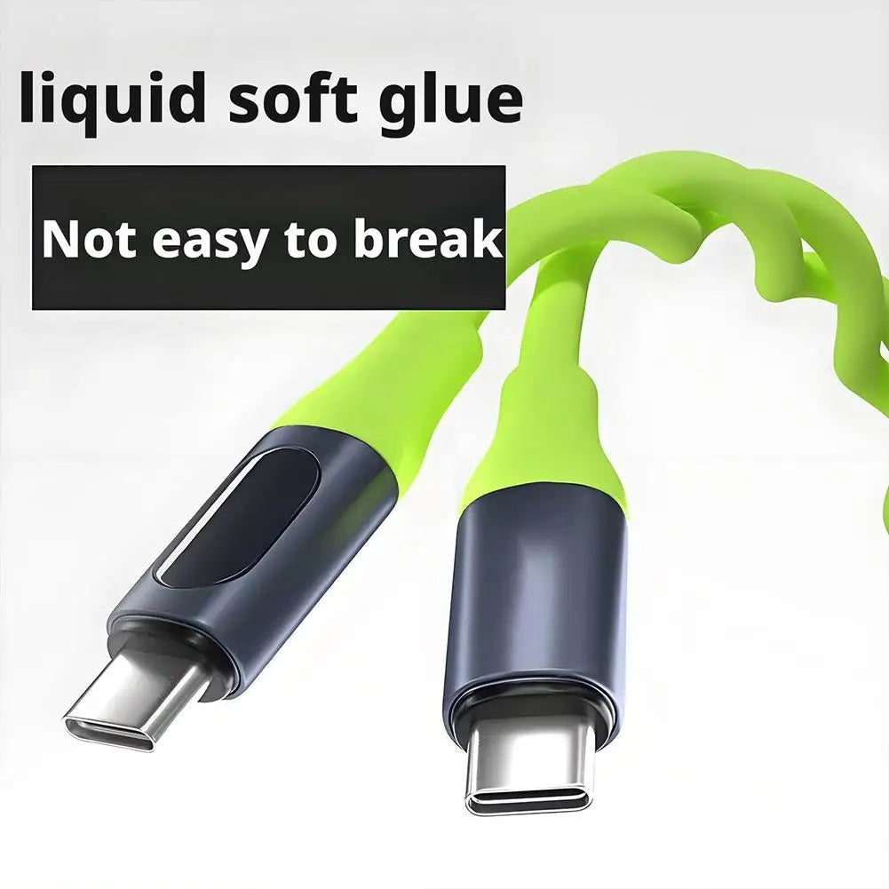 240W USB-C Fast Charging Cable with Digital Display – 1.5M