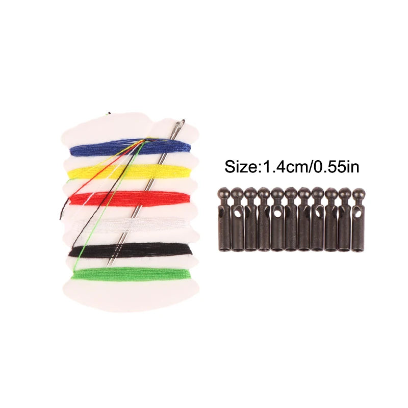Hot Sale 10pcs Folding Umbrella Bones Cover Plastic Metal Parts Components Metal Umbrella Tail Beads Oasis Select A