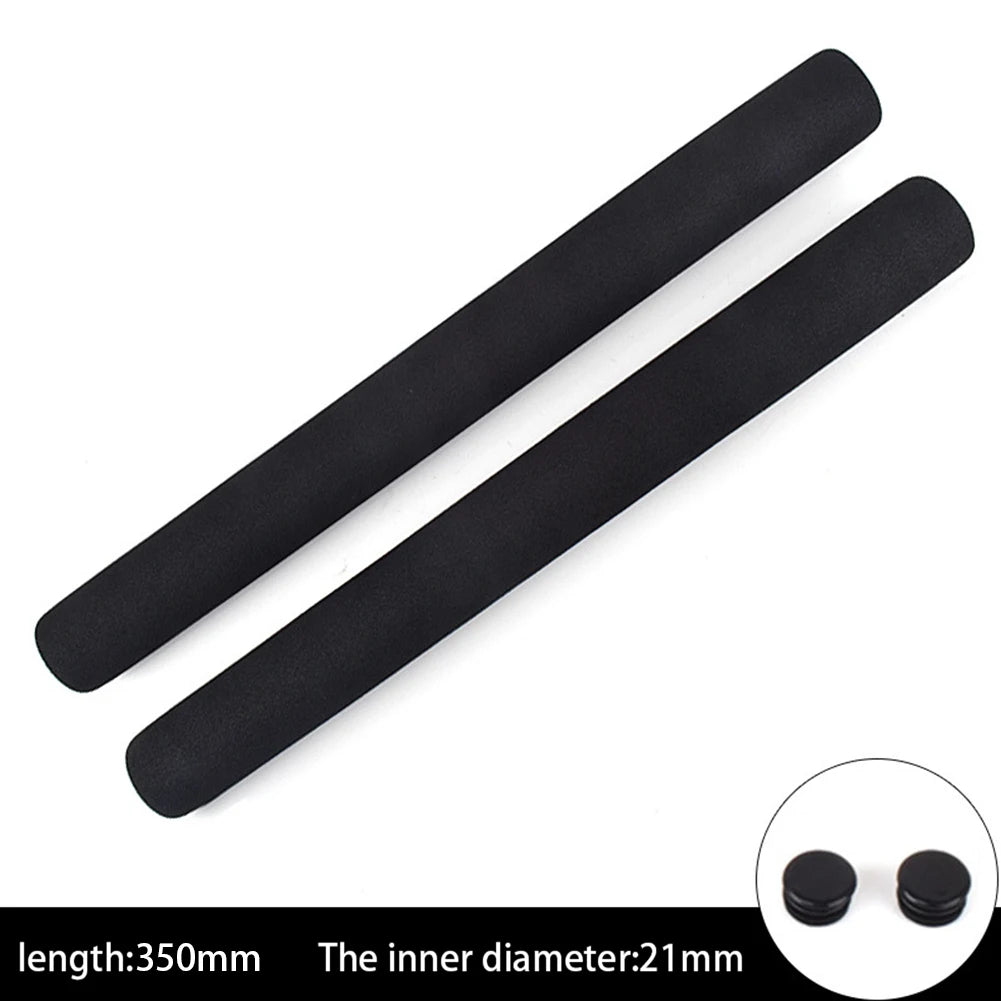 2Pcs Bicycle Bike MTB Handlebar Tube Sponge Foam Rubber Handle Bar Grips Kits Sets 130 150 195 350 500mm Handlebar Foam Cover Oasis Select 350mm