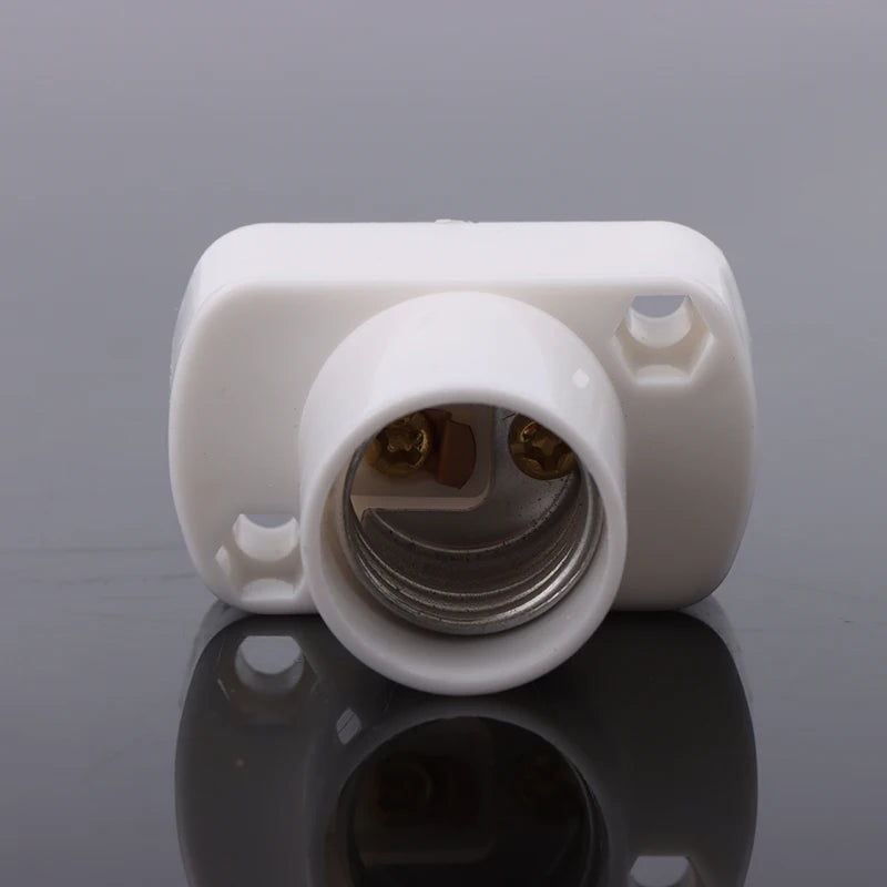 1pcs E12 E14 E17 Mini Screw Lamp Base Supporto Lamp Holder Light Bulb Socket Holder Adapter Oasis Select