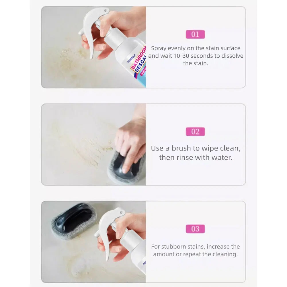 Anti-Limescale Foam Spray | Bathroom & Kitchen Descaler