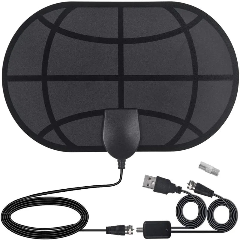 2026 New HDTV Antenna Mini HD Digital TV Antenna DVB-T2 Antenna Oasis Select black