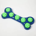 Toys for Relieving Dog Separation Anxiety,Treat-dispensing Puzzle Feeders, Anti-choke Slow-eating Bowls and Food-hiding Training Oasis Select Blue