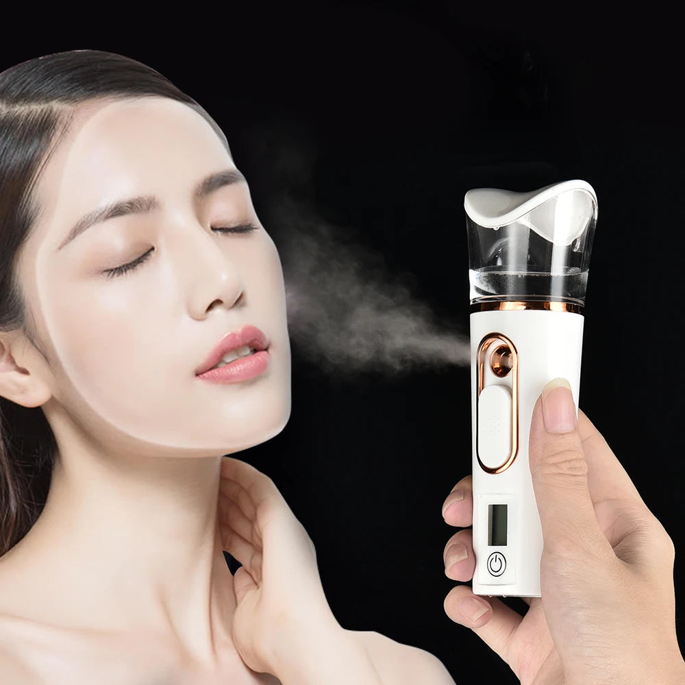 Nano Mist Facial Sprayer with Skin Moisture Tester | Hailicare
