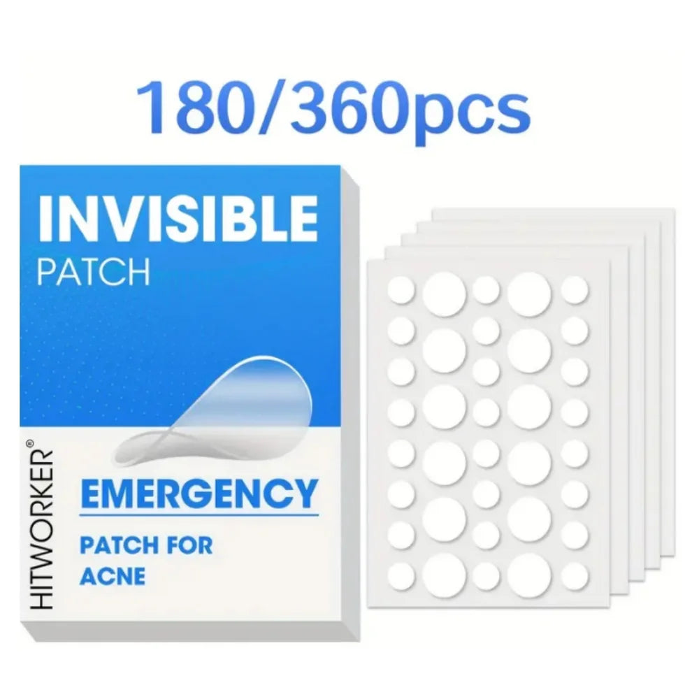 180/360 patches, invisible masking stickers for acne and blemishes - alcohol free, fragrance free, suitable for all skin types Oasis Select