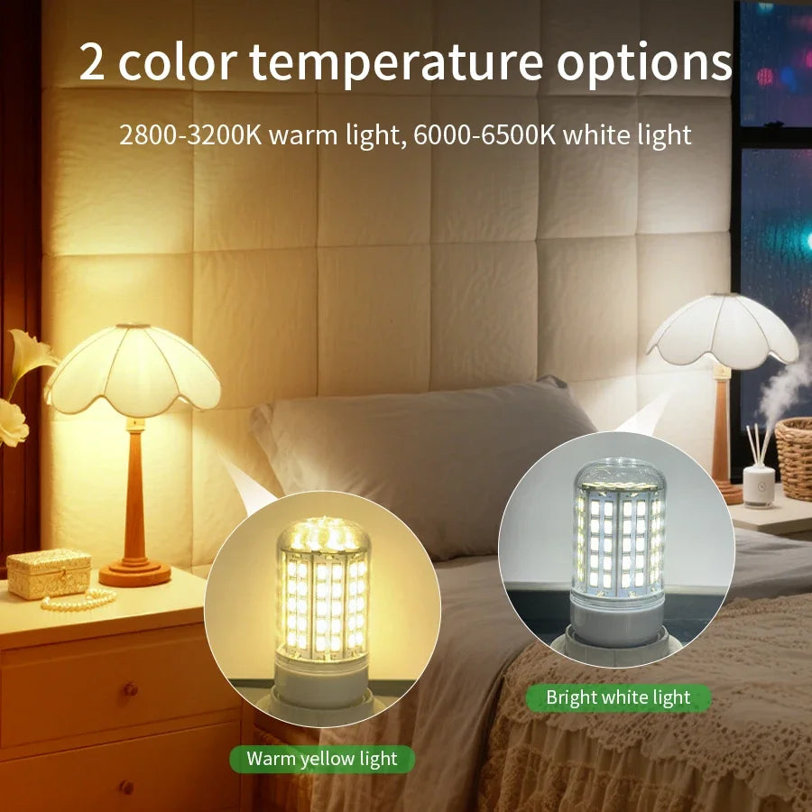 E27 E14 LED Corn Bulb 220V 5730 SMD – Energy Saving 50,000Hr LED Corn Bulb Oasis Select