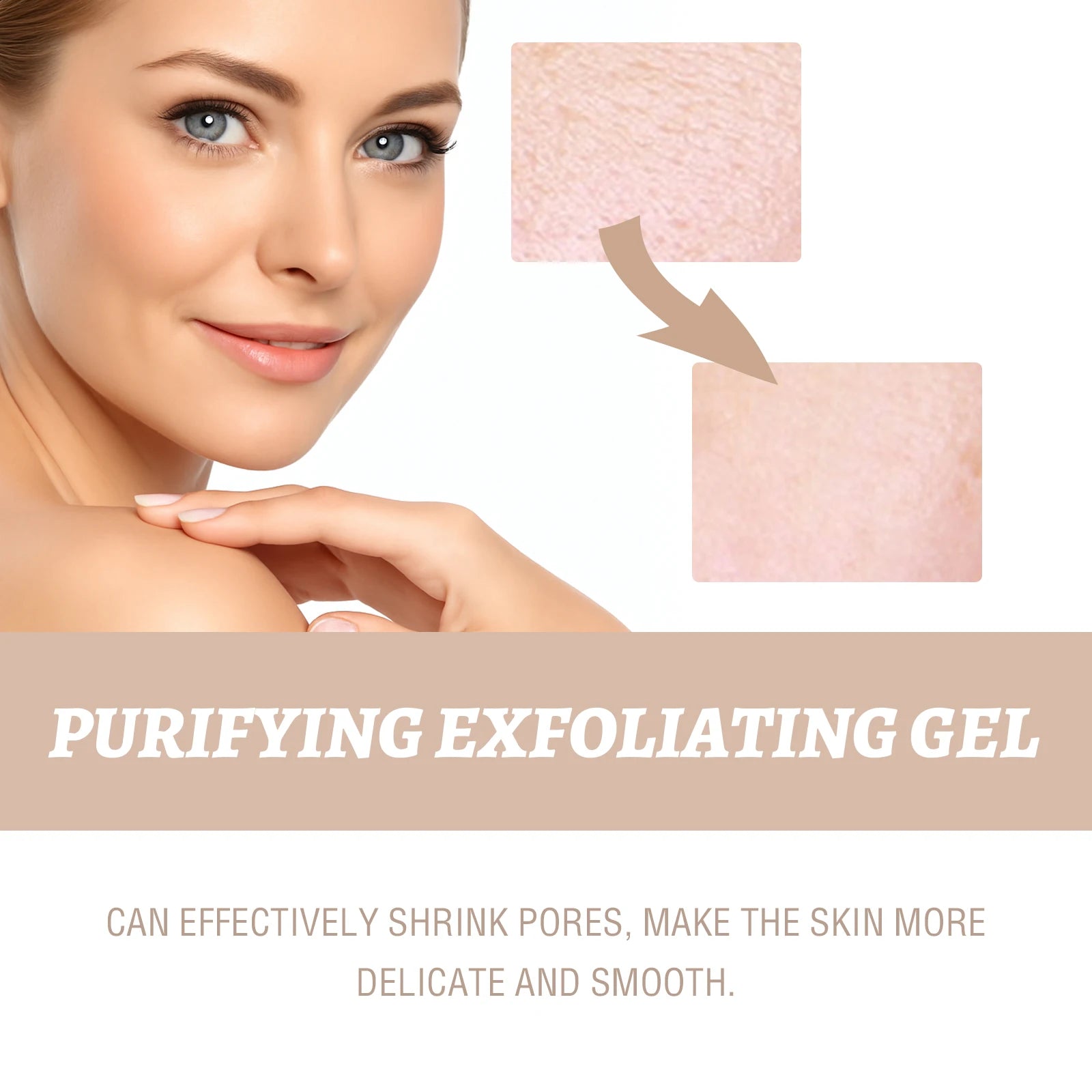 Exfoliating Peeling Gel – Pore Shrinking & Brightening Face Scrub Facial Peeling Gel Oasis Select