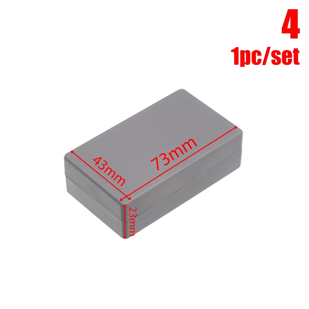 22Sizes High Quality Instrument Case Enclosure Boxes ABS Plastic Waterproof Cover Project Electronic Project Box Oasis Select Style 1-4