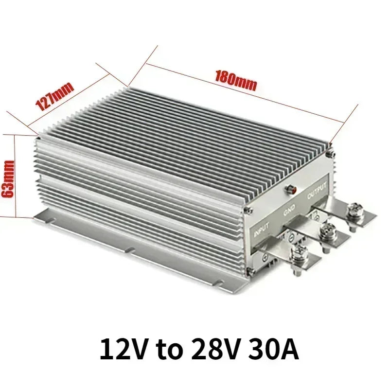 12V to 28V Booster Converter 12V-28V 12V DC to 28V DC 30A-100A Step-up Voltage Regulator 12 Volt to 28 Volt Power Supply CE Oasis Select 12V to 28V 30A 12V 28V