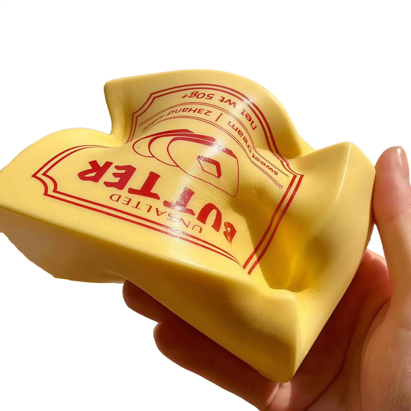 Soft Slow Rebound Butter Stick Squeezing Toy Realistic Butter Sticks Decompression Fidget Toys Anti Stress Release Squeeze Toy Oasis Select