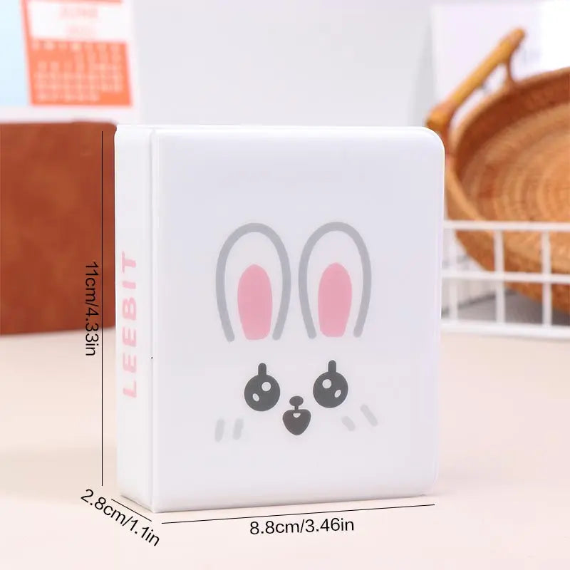 Cartoon Animals 3 Inch Album Star Photo Small Card Storage Album Cute Idol Picture Postcard Kpop Card Binder Card Book Oasis Select WW-04