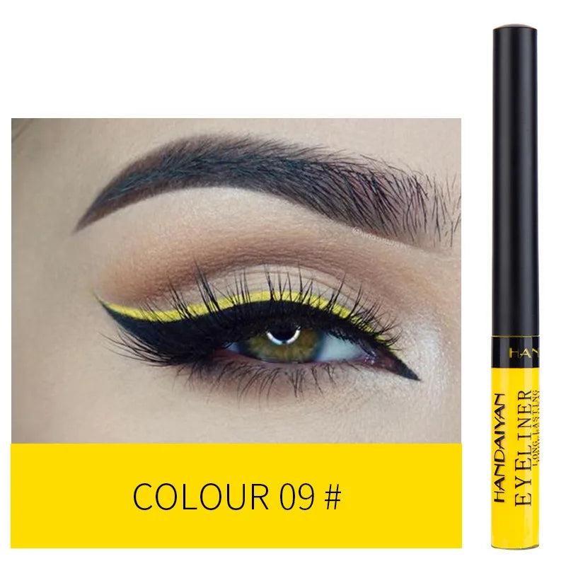 Handaiyan Neon UV Glow Liquid Eyeliner – Waterproof Matte