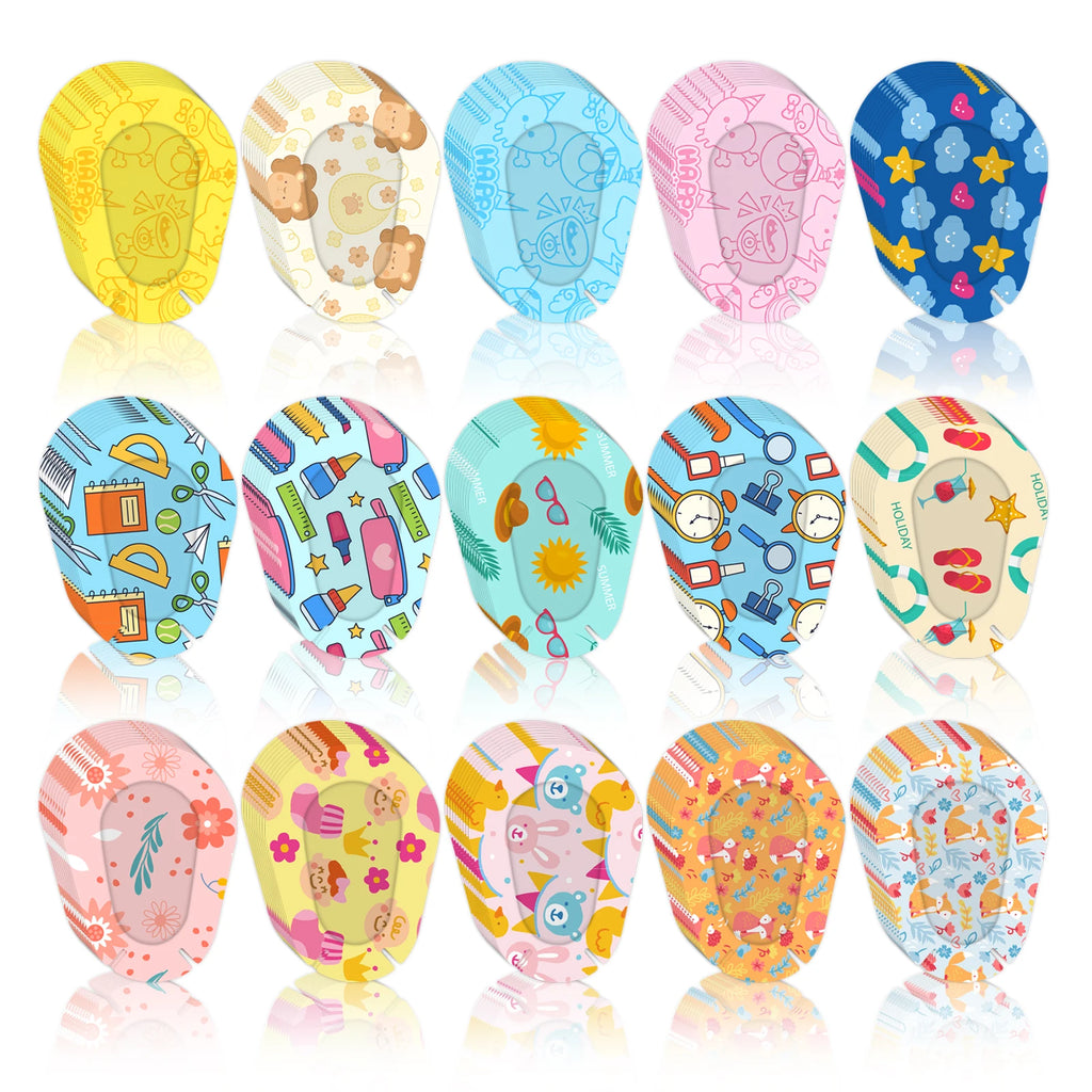 30-Pack Kids Cartoon Adhesive Eye Patches – Breathable & Sterile Kids Eye Patches Oasis Select