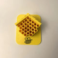 Garden Bee House, Solitary Bee Hotel, Outdoor Hanging Beehive, Attracts Pollinators, Yard Ecological Decoration Oasis Select YELLOW