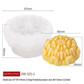 Non-Stick Flower Rice Cake Silicone Mold Flower Shape Mold For Mooncake Mung Bean Cake Dessert DIY Baking Tool Oasis Select A