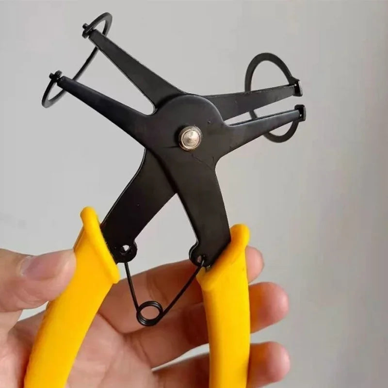 Circlip Pliers 2 in 1 Internal and External Dual Purpose Pliers External Spring Pliers Large Retaining Ring Removal Tool 1pcs Oasis Select