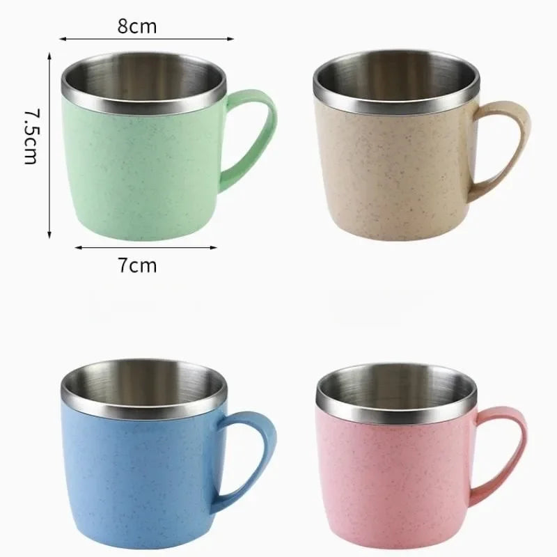 Double-Wall Stainless Steel Insulated Coffee Mug with Handle Insulated Coffee Mug Oasis Select