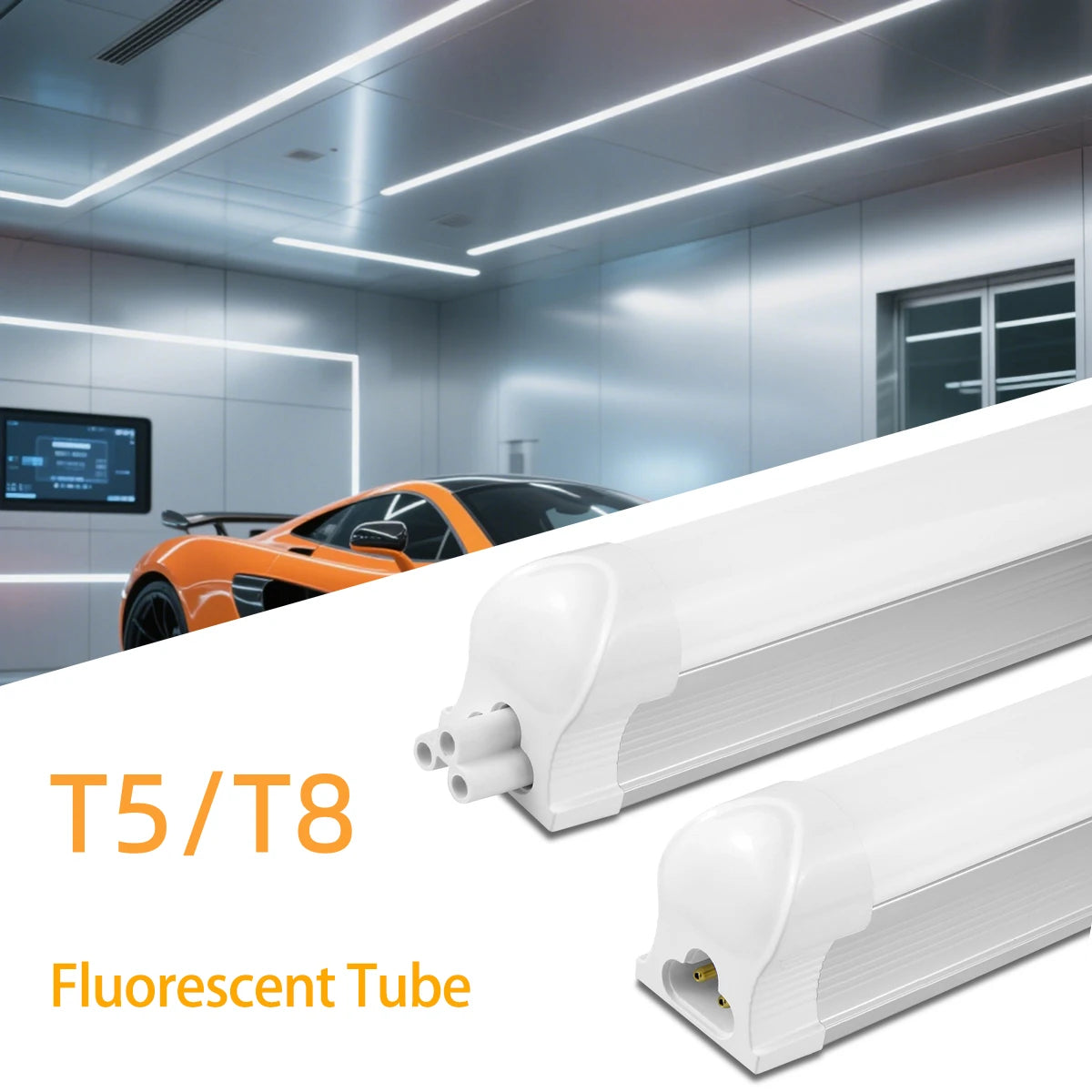 15W T5 85-265V Led Tube Light 50CM 25W T8 220V Aluminium Bar Lamp Indoor Ceiling Wall Lamps, Warehouse Garage Showroom Lighting Oasis Select