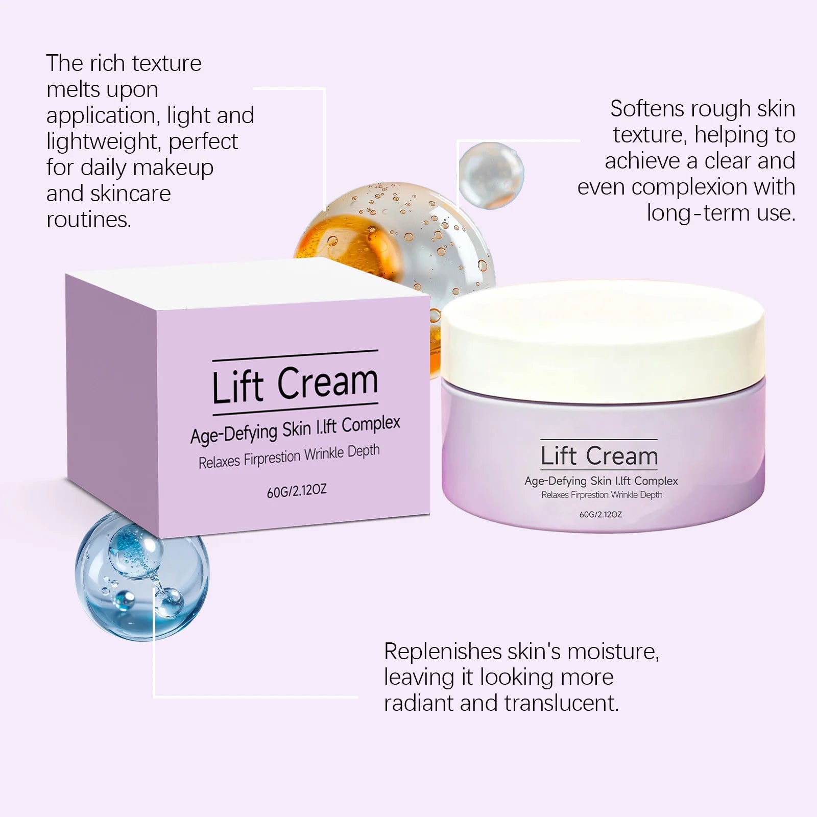 Moisturizing Corrector Cream – Firming, Brightening, Hydrating 60g Facial Moisturizer Oasis Select