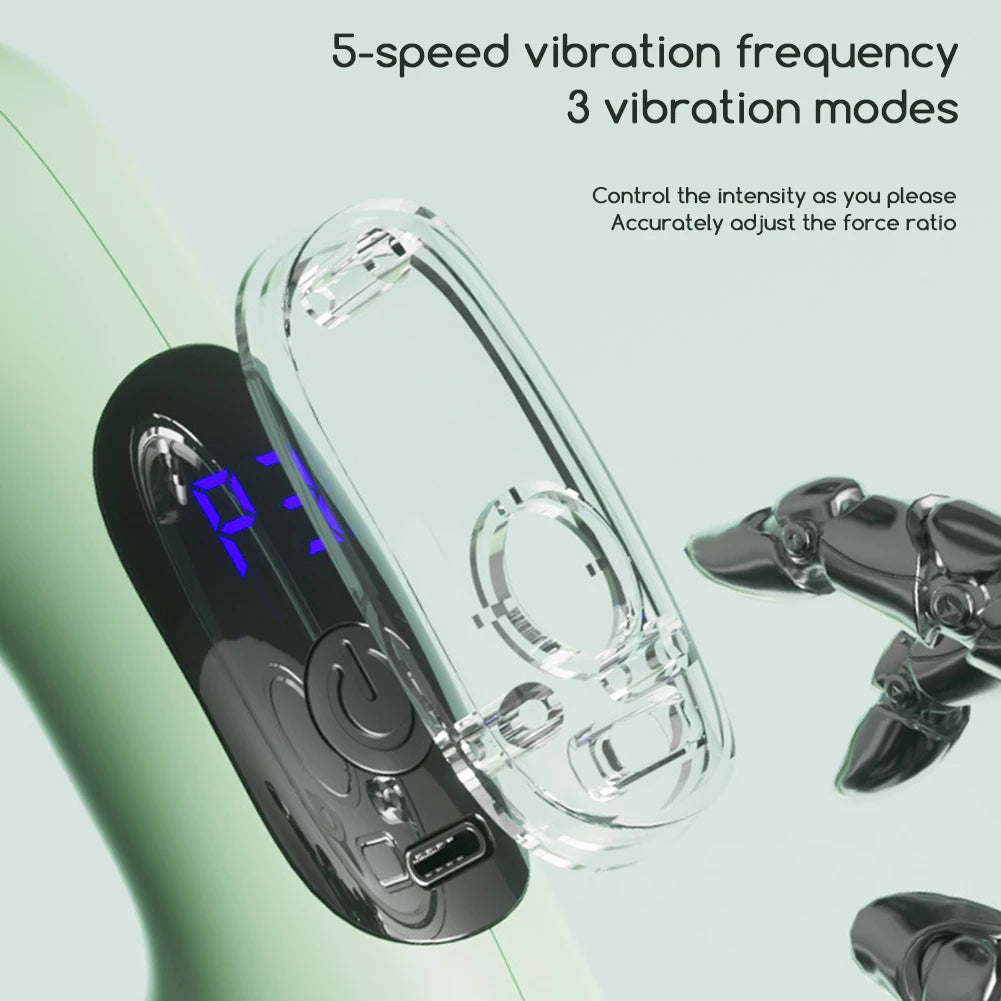Cordless Fascia Ring Massager | 3 Modes, 5 Intensity Levels