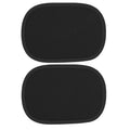 2Pcs Car Window Sun Shade Electrostatic Sun Visor for Car Side Window Sun Shade Curtains Anti-Glare UV-Blocker Sun Protection Oasis Select 2Pcs Black
