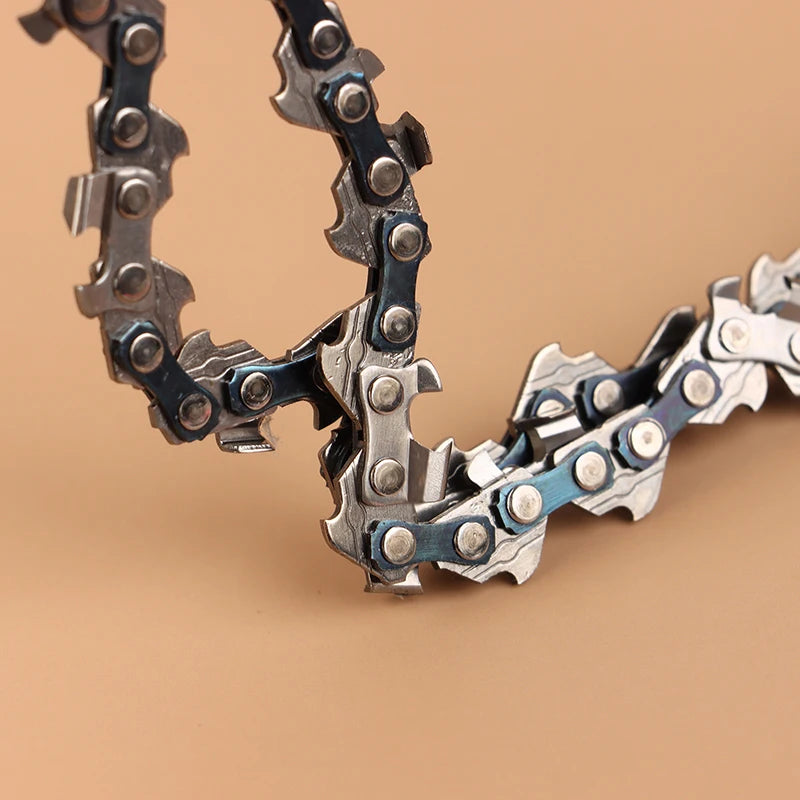 4/6/8/12/14/16 Inch Metal Chainsaw Chain Spare Parts Link Chainsaw Saw Chain Blade For Electric Saw Accessories Wood Cutting Oasis Select