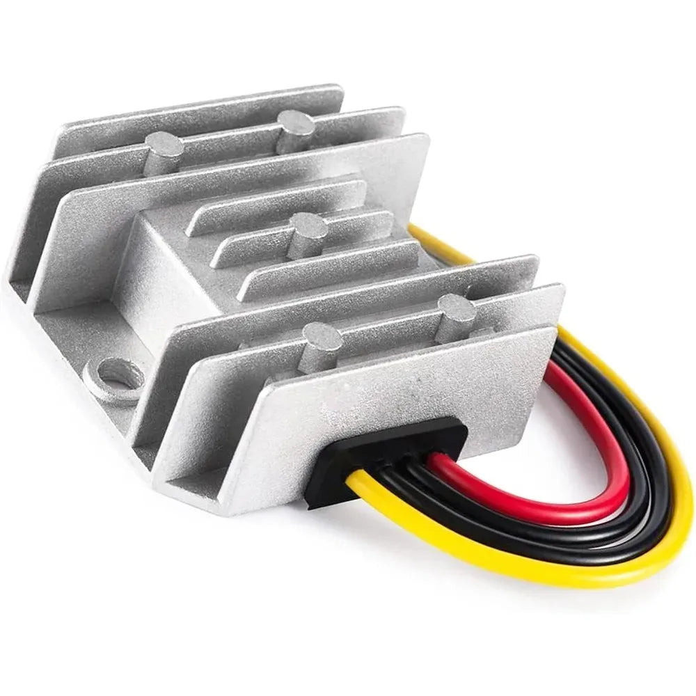 DC 24V Step Down to 12V 10A Waterproof Power Transformer Regulator Power Supply Module Buck Transformer for Golf Cart for klifts Oasis Select