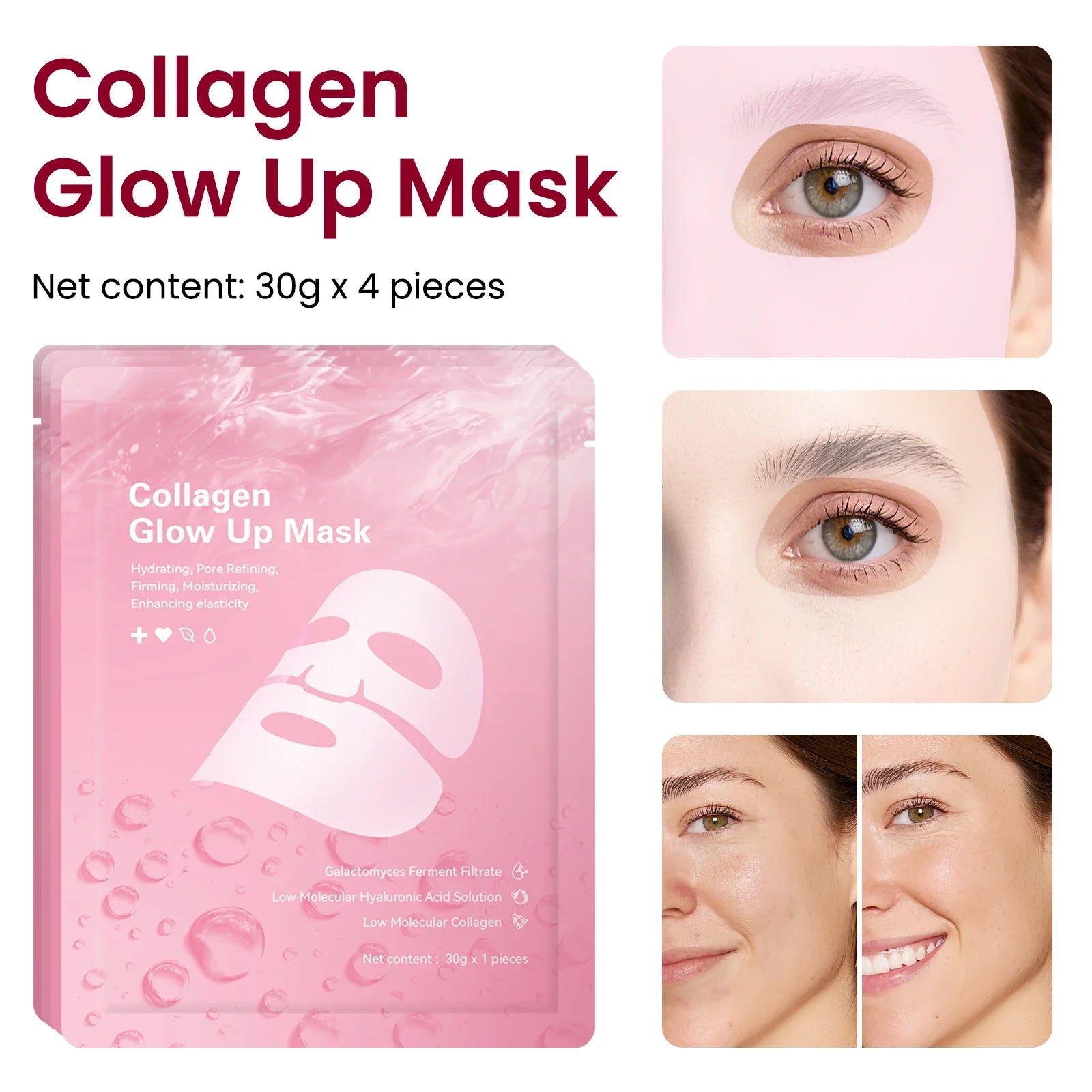 Calci-Protein & Hyaluronic Acid Gel Mask – Firming & Hydrating