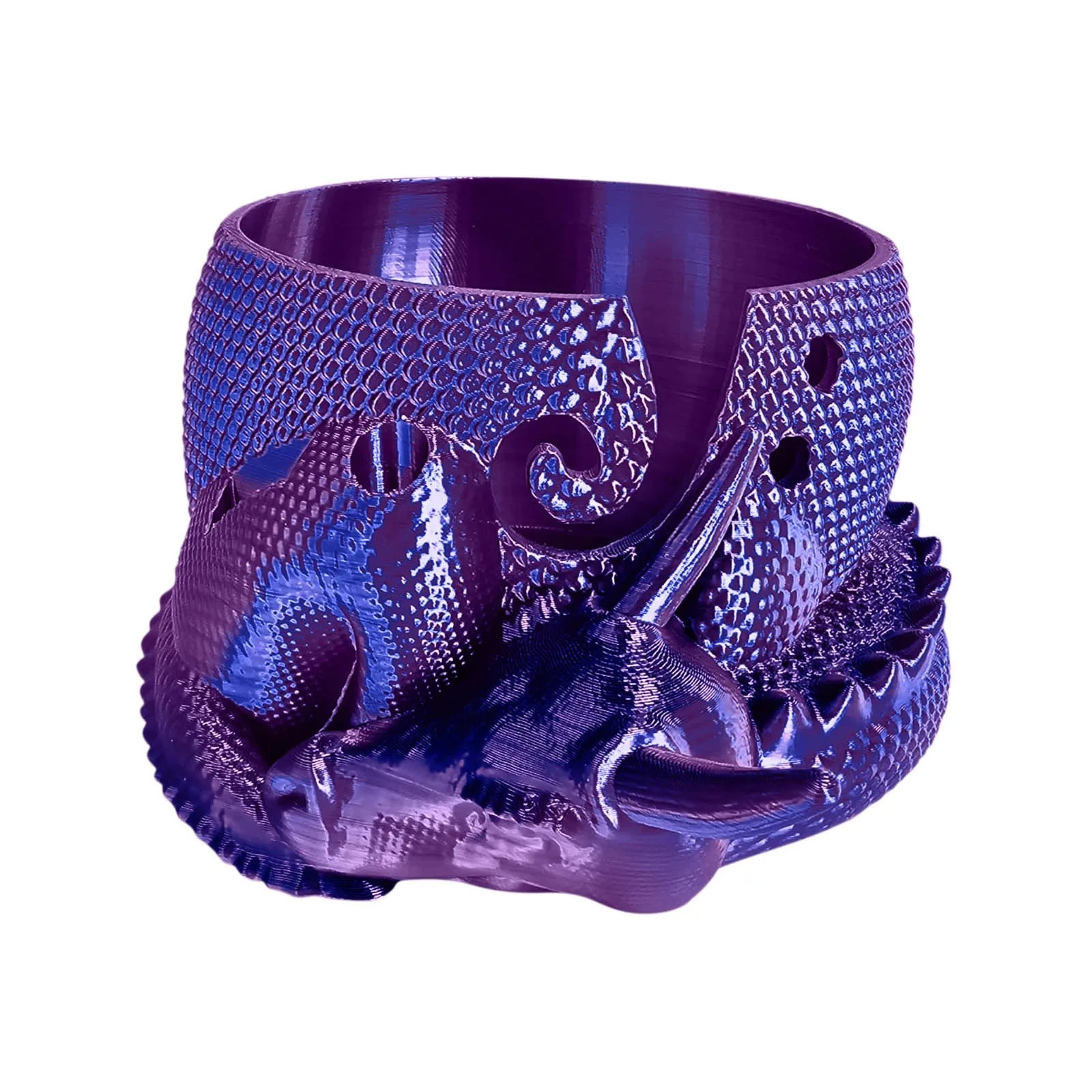 3D Printed Dragon Yarn Bowl – Knitting & Crochet Organizer Yarn Bowl Organizer Oasis Select