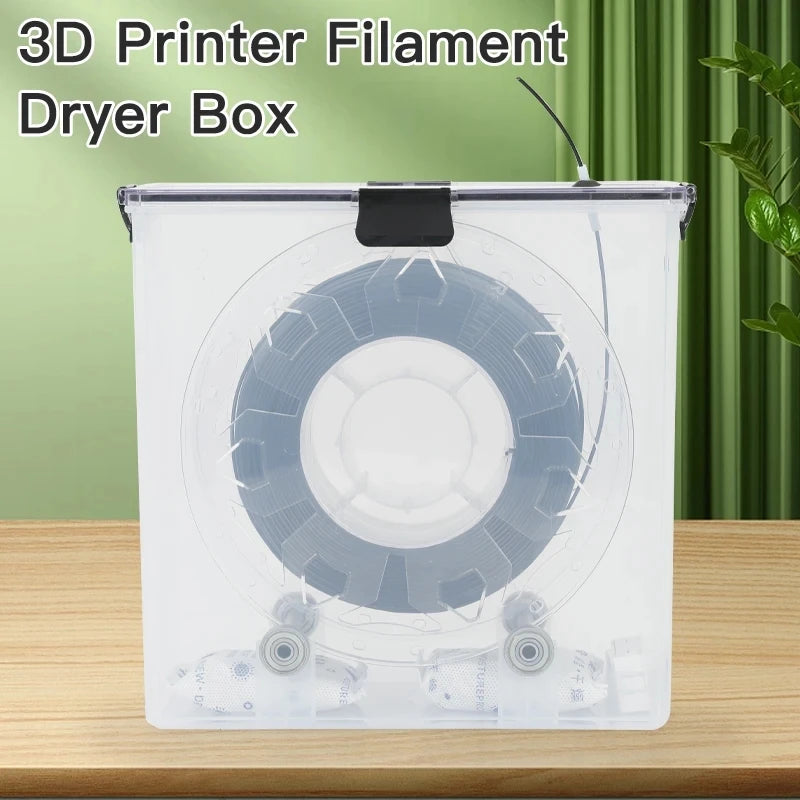 3D Printer Parts Filament Dryer Box Airtight And Moisture-Resistant Real-Time Monitoring for 3D Printer Tools Storage Box Holder Oasis Select