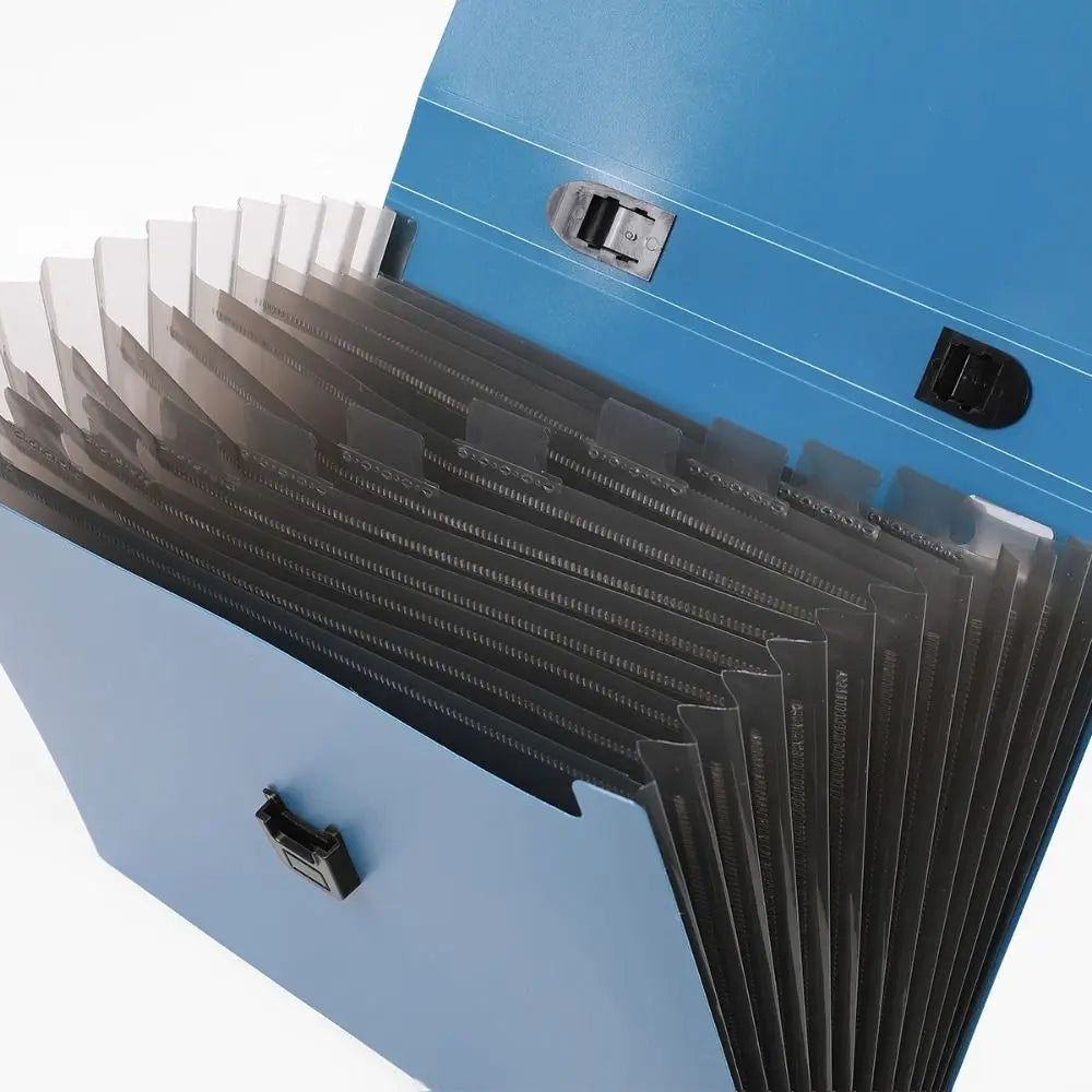 13 Layers Accordion File Folder Large Capacity Waterproof Expanding File Organizer Multifunctional Portable Document Storage Bag Oasis Select