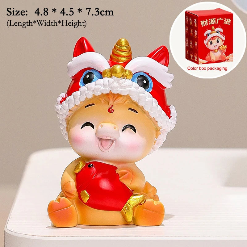 2026 Year of The Horse Table Decoration Charming Pony Accessory Lucky New Year Gift and Cute Car Decor DIY Craft Oasis Select A19