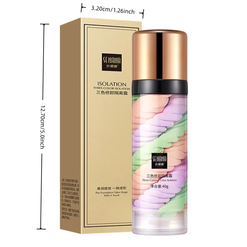 40g Three-Color BB Cream – Primer, Concealer & Brightener BB Cream Primer Oasis Select