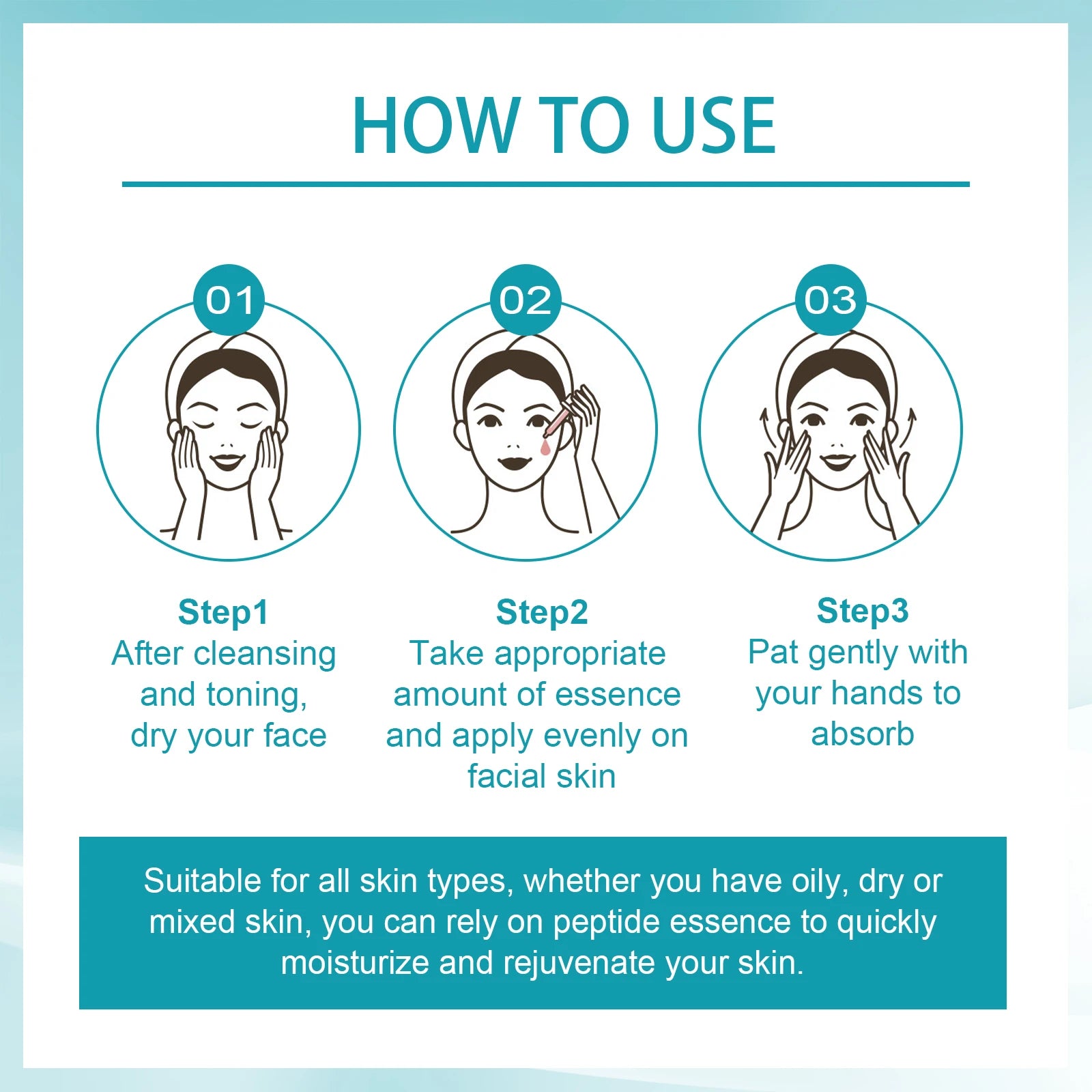 Hoygi Peptide Face Serum – Anti-Aging & Hyaluronic Acid 30ml