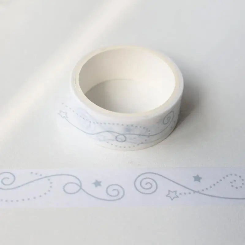 Aesthetic Polka Dot Adhesive Tape Pack 1/6Pcs INS Style Easy Tear No Residue for Journaling Scrapbooking DIY Art Oasis Select D