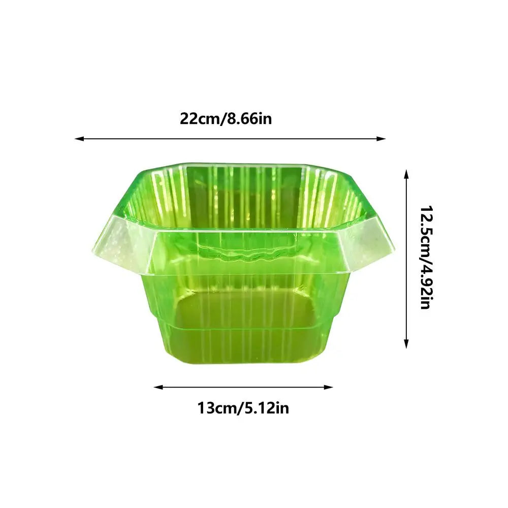 20Pcs Garden Plant Cloches Plant Garden Protective Cover Protected From Insects and Frost Weather Garden Tool for Lawn Care Oasis Select Green