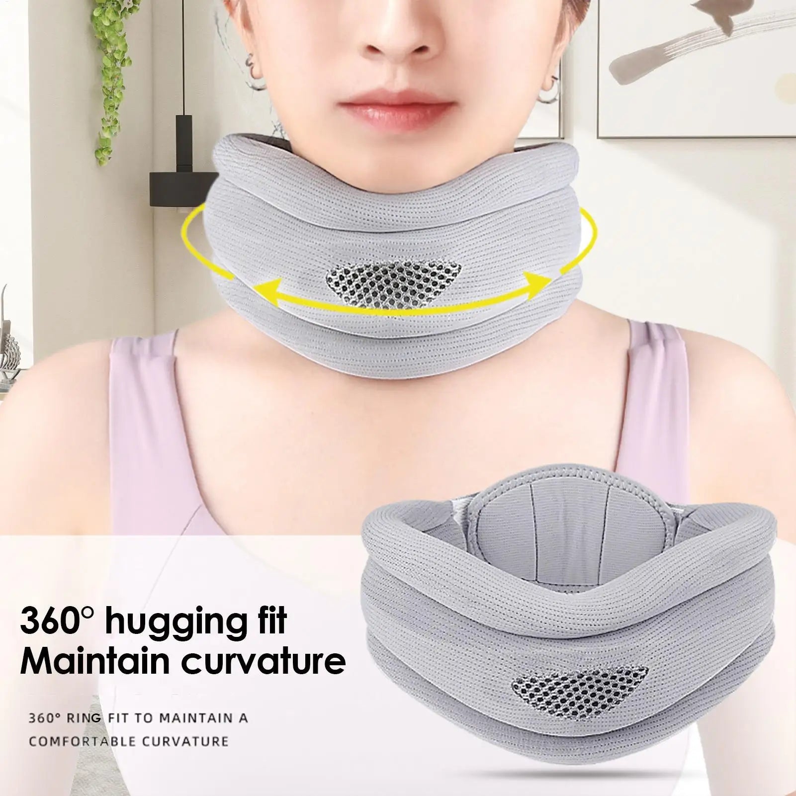 Cervical Protection Bracket Soft Foam Cervicorrect Neck Brace Neck Support Cervical Brace Adjustable Cervical Collar Pillows Oasis Select