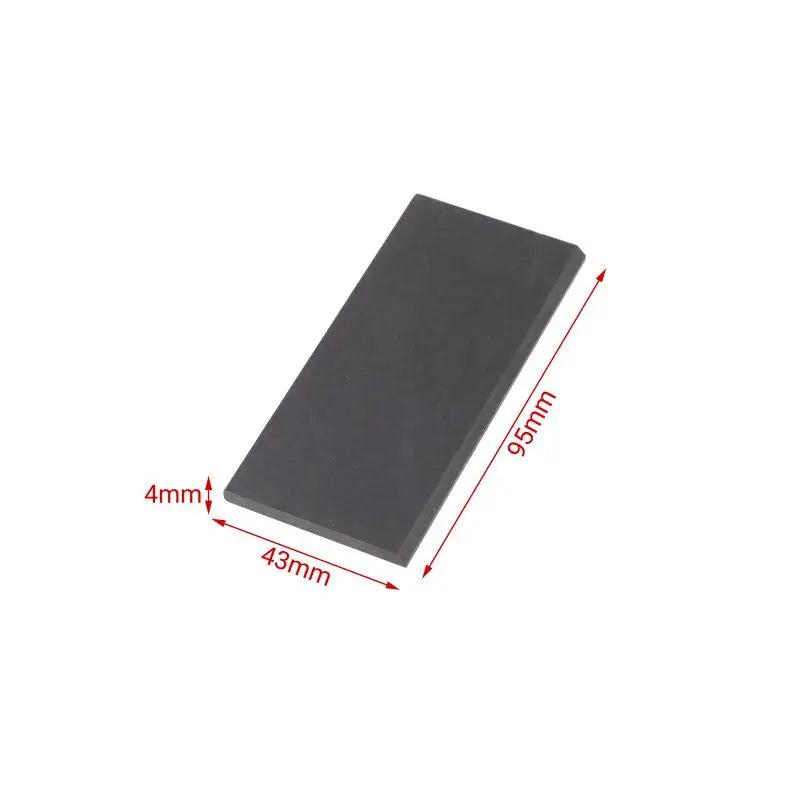Vacuum Pump Carbon Blades 1PCS 4mm Thick High Performance Dedicated Parts for Workshop Vacuum System Regular Replacement Oasis Select A4