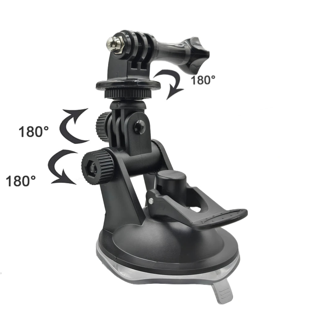 Suction Cup Windshield Mount for GoPro, Insta360 & DJI