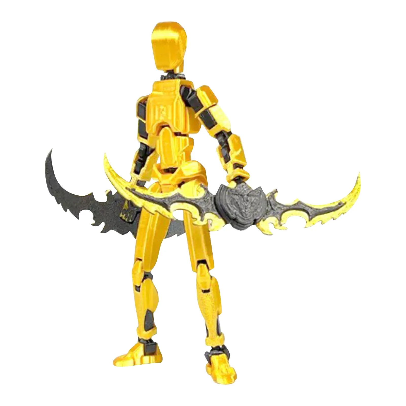 Lucky 13 3D Printed Movable Robot Action Figure & DIY Mannequin Robot Action Figure Oasis Select O One Size