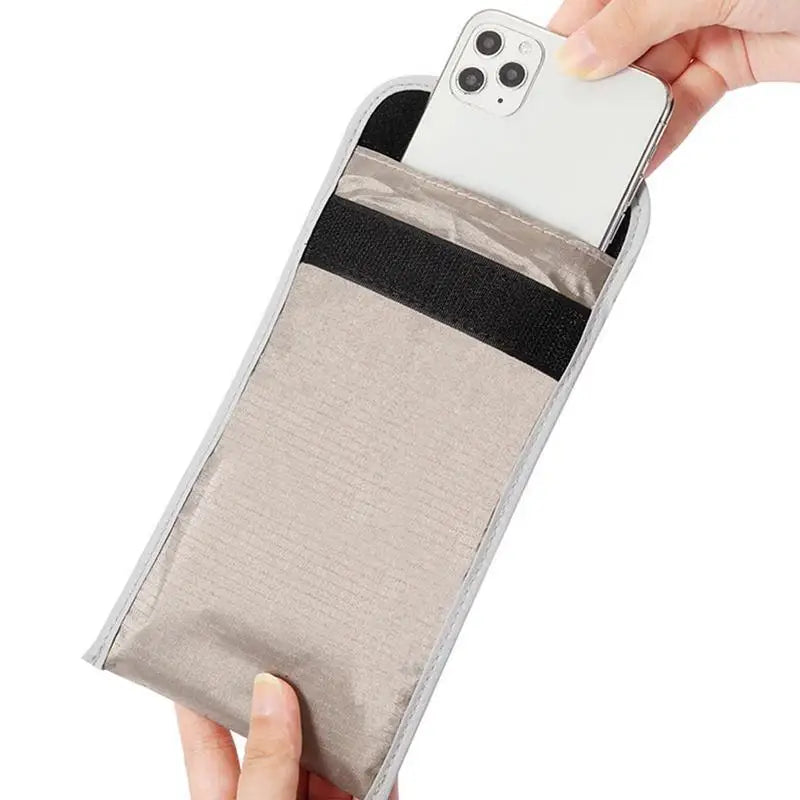 Cell Phone Signal Blocking Bag Signal Blocking Faraday Bag Anti-Radiation Anti-Hacking Tracking for Cell Phones Car Key Storage Oasis Select