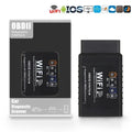 OBD2 WIFI ELM327 V 1.5 Scanner for iPhone IOS /Android Auto OBDII OBD 2 ODB II ELM 327 V1.5 WI-FI Code Reader Diagnostic Tool Oasis Select Black