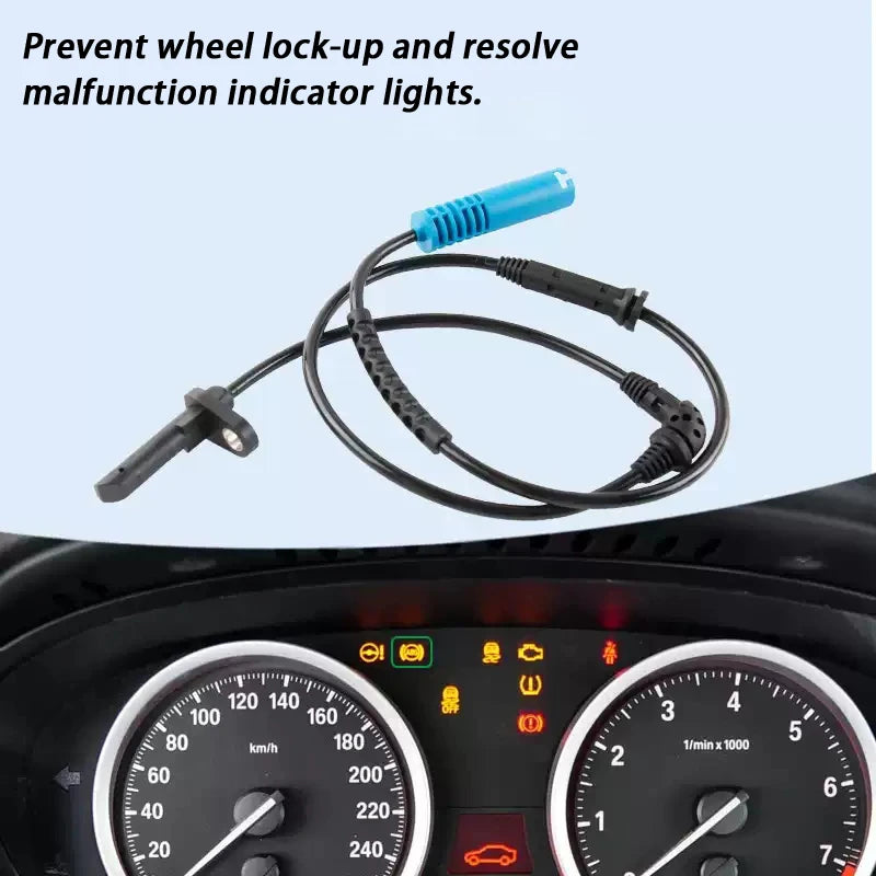 Premium Front ABS Wheel Speed Sensor for Mini Cooper 2002-2008 1.6L L4, Replacement for Left & Right, Item Number 34526756384 Oasis Select