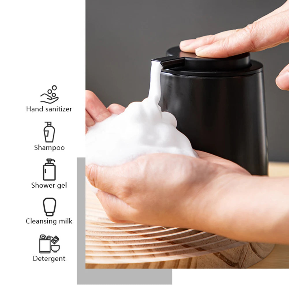 Ceramic Soap Dispenser 400ml – Refillable Leak-Proof Pump